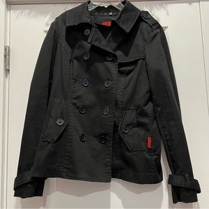 Women’s Black Tripp Coat Large